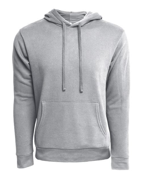 Unisex Laguna Sueded Hoodie Sweatshirt — Heather Grey (front)