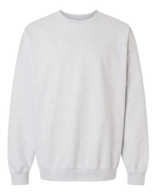 Unisex Softstyle® Midweight Crewneck Sweatshirt — Ash (front)