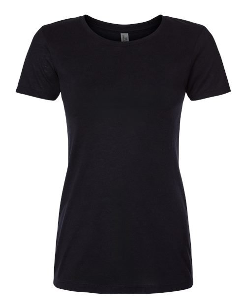 Women’s Triblend T-Shirt — Black (front)