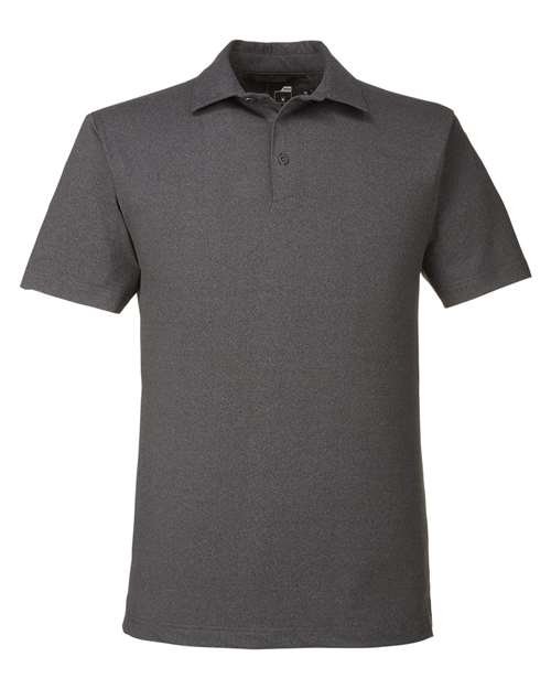 Men’s Spyre Polo — Black Frost (front)