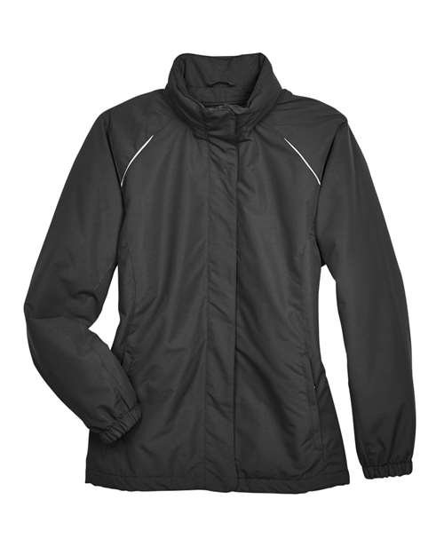 Women’s Profile Fleece-Lined All-Season Jacket — Black (front)