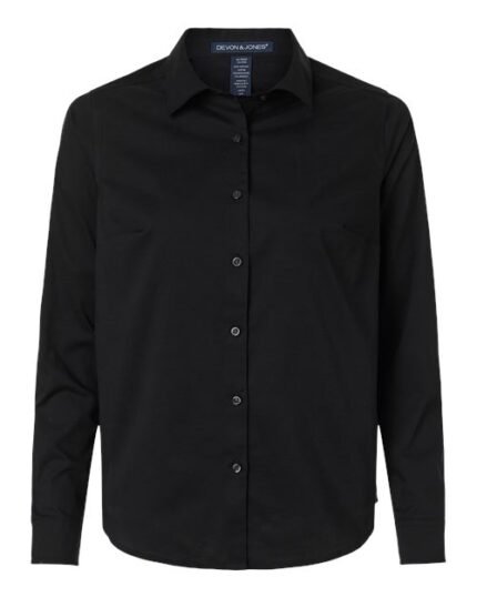 Women's CrownLux Performance® Spencer Poplin Dress Shirt