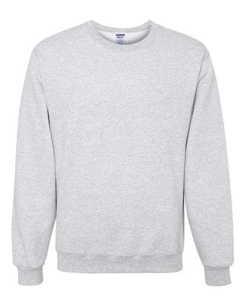 Unisex NuBlend® Crewneck Sweatshirt — Ash (front)