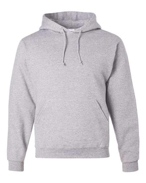 Unisex NuBlend® Hooded Sweatshirt — Ash (front)