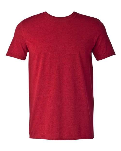 Unisex Softstyle® T-Shirt — Antique Cherry Red (front)