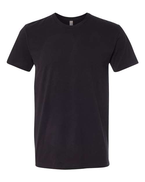 Sueded T-Shirt — Black (front)