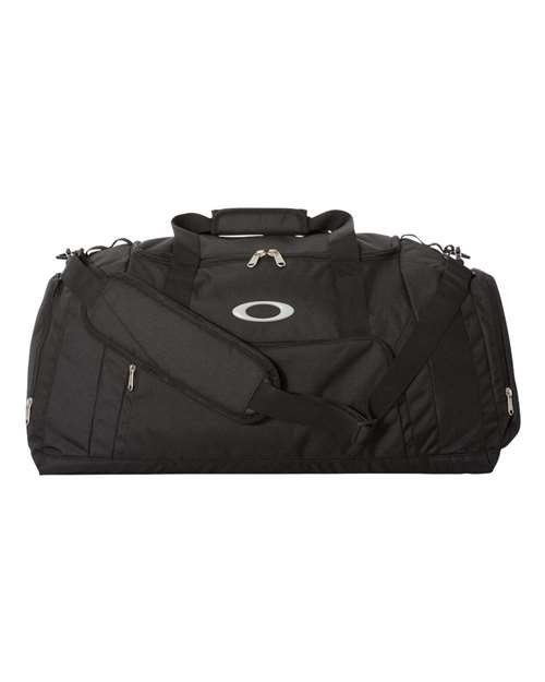 55L Gym to Street Duffel Bag — Blackout (front)