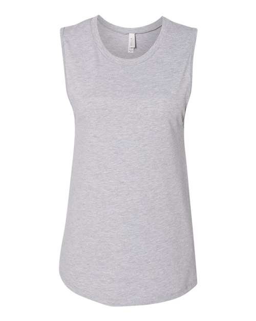 Women’s Jersey Muscle Tank — Athletic Heather (front)