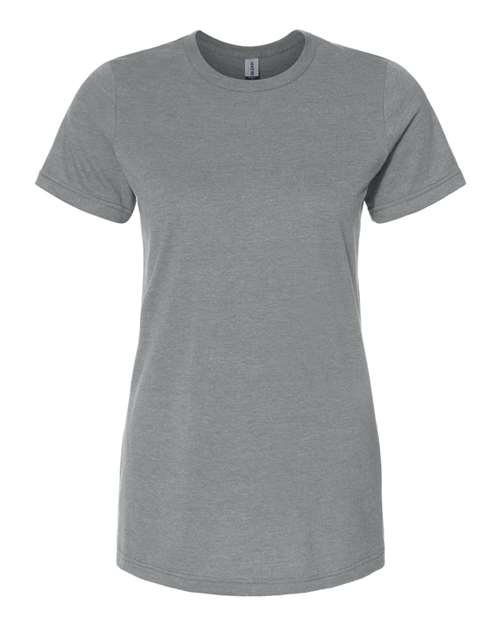 Women’s Softstyle® CVC T-Shirt — Gunmetal (front)