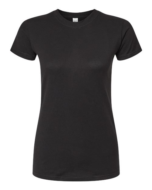 Women’s Fine Jersey T-Shirt — Fine Black (front)